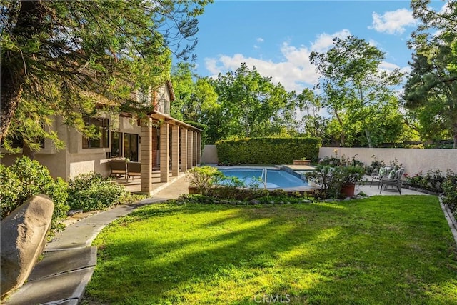 5622 Revere Ave, Rancho Cucamonga, CA 91737 - fenced backyard featuring a patio area