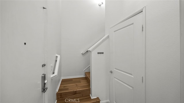 410 W Main St Unit 231, Alhambra, CA 91801 - stairway featuring wood finished floors and baseboards