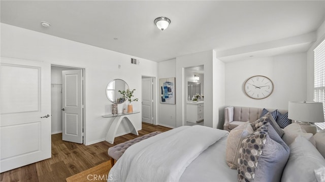 410 W Main St Unit 231, Alhambra, CA 91801 - bedroom featuring wood finished floors, baseboards, and ensuite bath