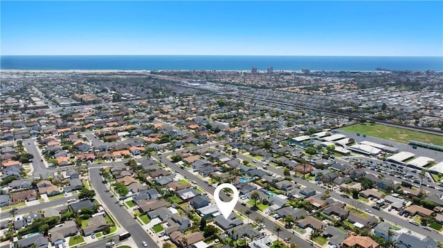 20632 Egret Ln, Huntington Beach, CA 92646 - aerial overview of property's location with a large body of water and nearby suburban area