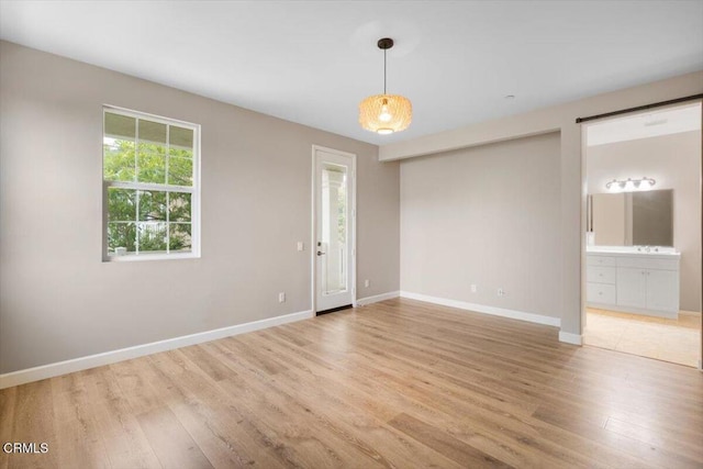 5611 Dorsey St, Ventura, CA 93003 - empty room featuring light wood-style flooring