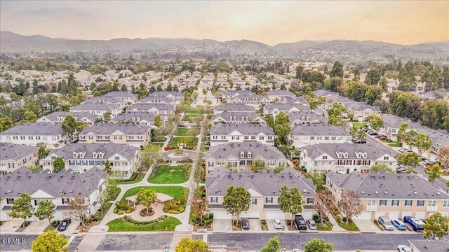 5611 Dorsey St, Ventura, CA 93003 - aerial view at dusk of a mountain view and a residential view