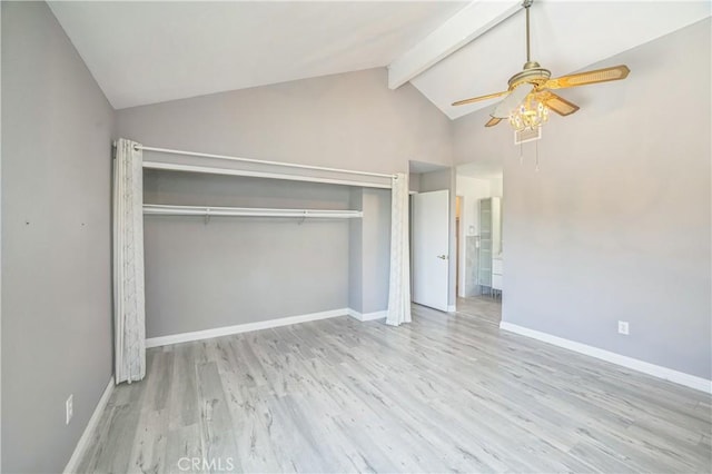 6114 Sard St, Rancho Cucamonga, CA 91701 - unfurnished bedroom with a closet, wood finished floors, baseboards, ceiling fan, and connected bathroom