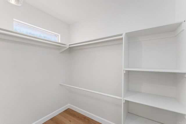 4532 Dawson Ave Unit 3, San Diego, CA 92115 - walk in closet featuring wood finished floors