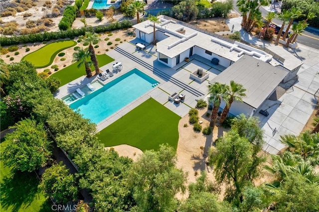 72408 Desert Dr, Rancho Mirage, CA 92270 - view of subject property with a pool