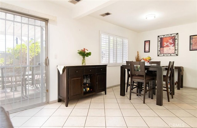 900 E Sagebank St, Carson, CA 90746 - dining room featuring light tile patterned floors and baseboards