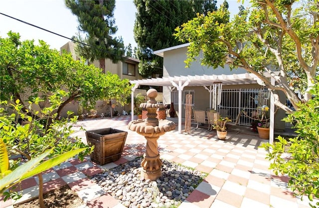 900 E Sagebank St, Carson, CA 90746 - view of patio featuring a pergola