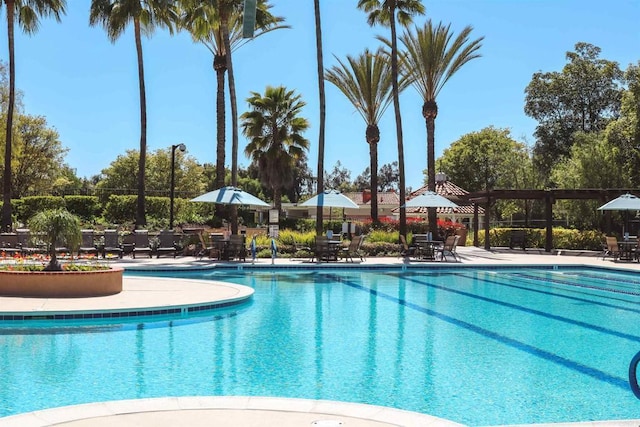31081 Bunker Dr, Temecula, CA 92591 - community pool with a patio