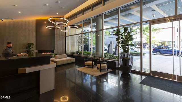 1155 S Grand Ave Unit 1403, Los Angeles, CA 90015 - lobby featuring expansive windows