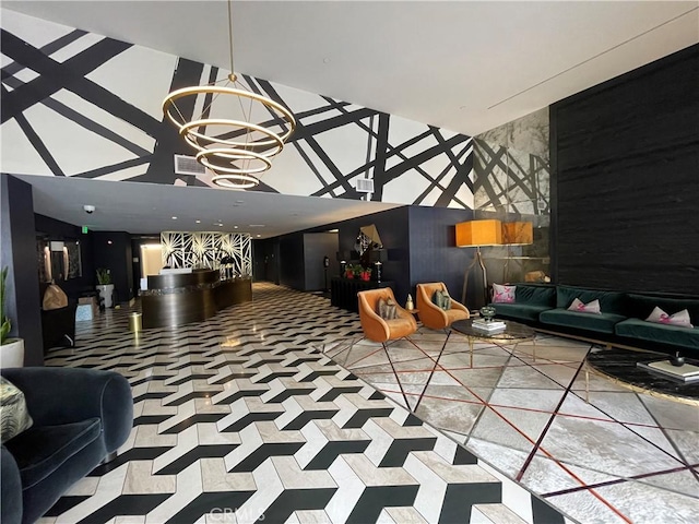1050 S Grand Ave Unit 2003, Los Angeles, CA 90015 - lobby with a high ceiling