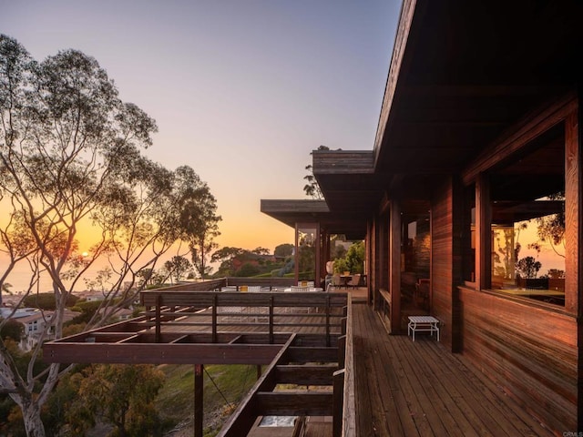 7226 Romero Dr, La Jolla, CA 92037 - view of wooden terrace