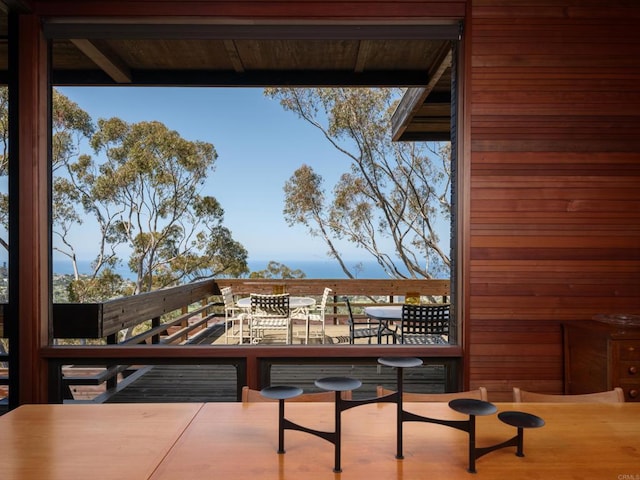 7226 Romero Dr, La Jolla, CA 92037 - view of patio featuring outdoor dining area