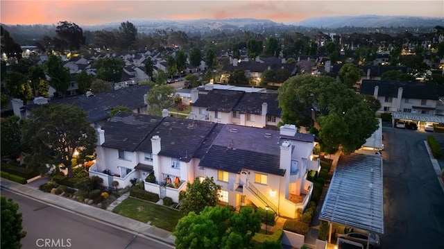 155 Oxford Unit 37, Irvine, CA 92612 - aerial view at dusk of a residential view