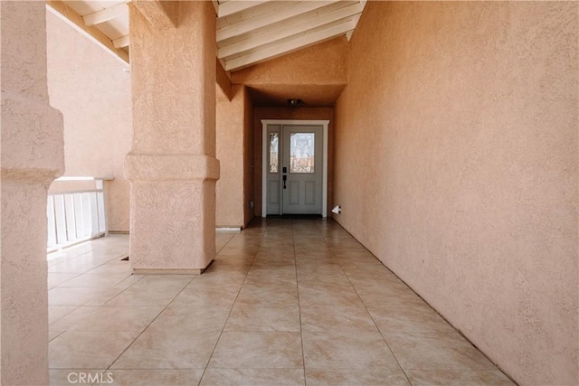 134 N American St, Ridgecrest, CA 93555 - view of exterior entry with stucco siding