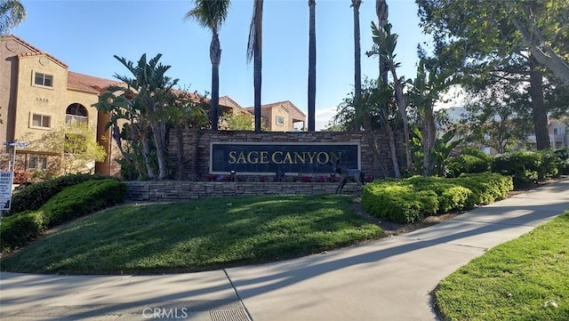 2400 Del Mar Way Unit 206, Corona, CA 92882 - community / neighborhood sign featuring a lawn