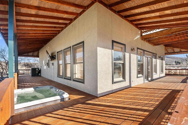 604 River Ranch Rd, Markleeville, CA 96120 - view of deck