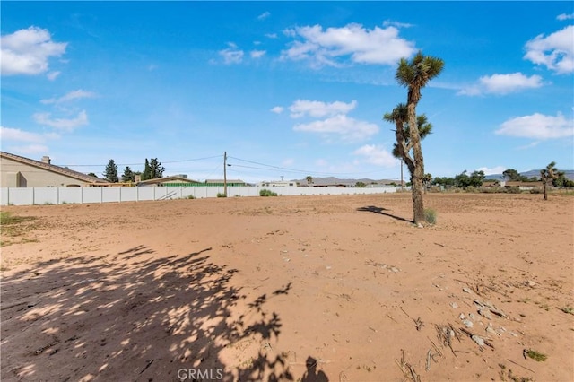 14317 Jicarilla Rd, Apple Valley, CA 92307 - view of yard