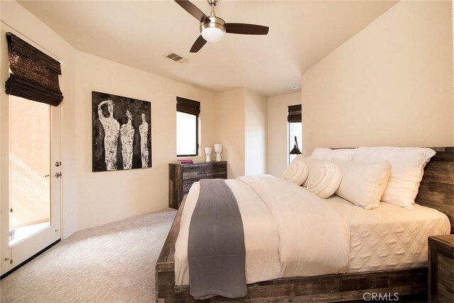 50135 Camino Privado Ln, Quinta, CA 92253 - bedroom with ceiling fan
