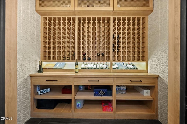 2060 Windover Rd, Pasadena, CA 91107 - wine cellar with a textured wall