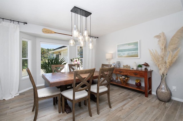 29730 Red Mountain Rd, Valley Center, CA 92082 - dining room featuring light wood finished floors and baseboards