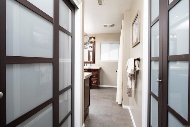 29730 Red Mountain Rd, Valley Center, CA 92082 - hallway with baseboards