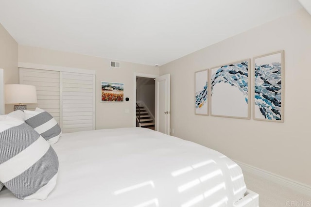 12812 Caminito En Flor, Del Mar, CA 92014 - carpeted bedroom featuring a closet and baseboards