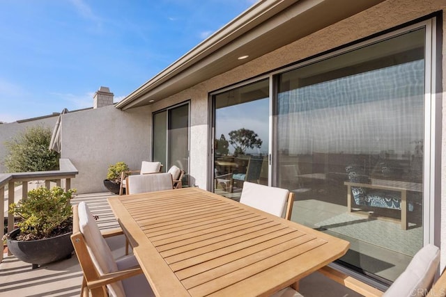 12812 Caminito En Flor, Del Mar, CA 92014 - balcony with outdoor dining area