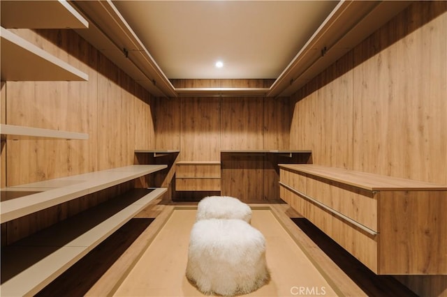 2608 Zorada Dr, Los Angeles, CA 90046 - relaxing sauna featuring wood walls
