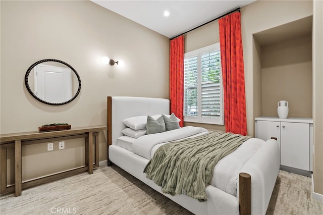 108 Coastal Gdn, Irvine, CA 92618 - bedroom with baseboards, light wood-style floors, and recessed lighting