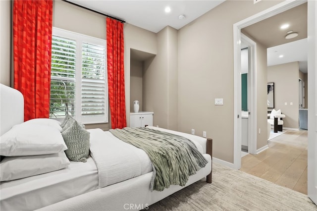 108 Coastal Gdn, Irvine, CA 92618 - bedroom featuring wood finished floors, recessed lighting, and baseboards