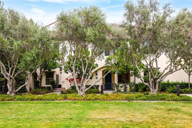 108 Coastal Gdn, Irvine, CA 92618 - view of front of house with a front lawn and stucco siding
