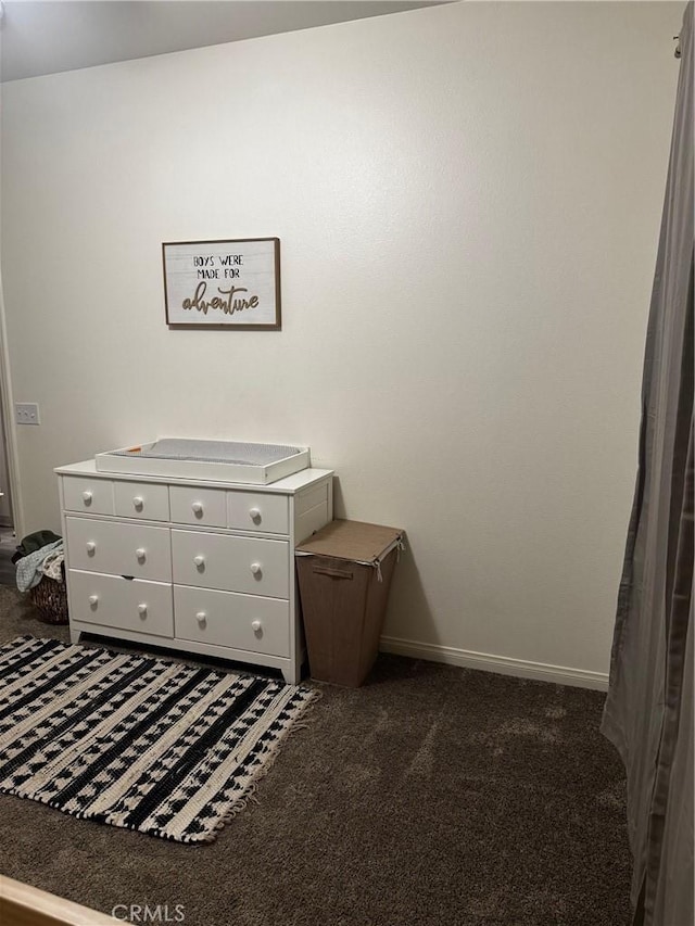 31827 Ives Ct, Menifee, CA 92584 - bedroom with dark colored carpet and baseboards