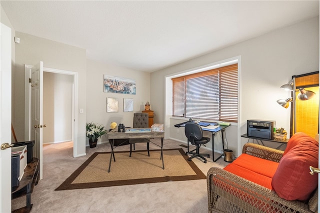 1357 Sunny Heights Rd, Fallbrook, CA 92028 - office space featuring carpet and baseboards