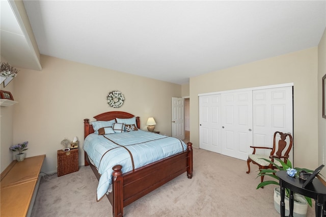 1357 Sunny Heights Rd, Fallbrook, CA 92028 - bedroom featuring light carpet and a closet