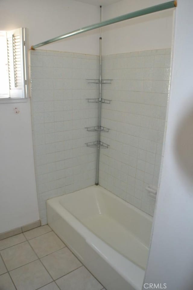 10111 Dewey Dr, Garden Grove, CA 92840 - bathroom with tile patterned flooring,  shower combination, and baseboards