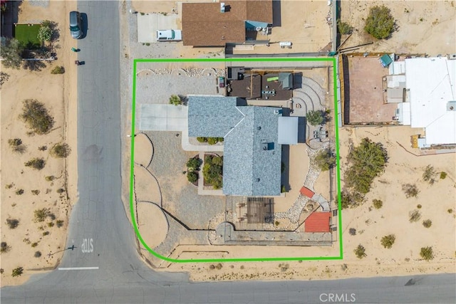 6279 Baileya Ave Unit 29, Palms, CA 92277 - aerial overview of property's location featuring property boundaries highlighted