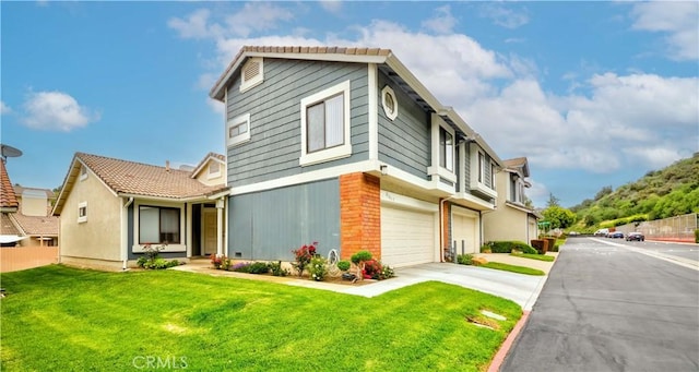 2201 Dublin Ln Unit 3, Diamond Bar, CA 91765 - view of front of house with an attached garage and driveway