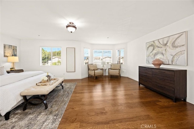 4937 Peck Rd Unit C, El Monte, CA 91732 - bedroom featuring wood finished floors and baseboards