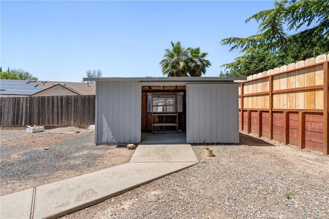 3014 California Park Dr, Chico, CA 95928 - view of outbuilding featuring a fenced backyard