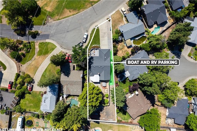 3014 California Park Dr, Chico, CA 95928 - view of property location with nearby suburban area and property boundaries highlighted