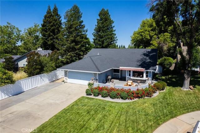 3014 California Park Dr, Chico, CA 95928 - view of front of home with driveway and a garage