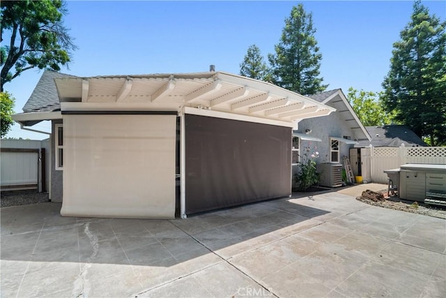 3014 California Park Dr, Chico, CA 95928 - garage with central air condition unit