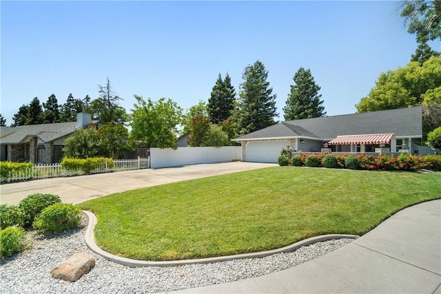 3014 California Park Dr, Chico, CA 95928 - ranch-style house with driveway and a garage