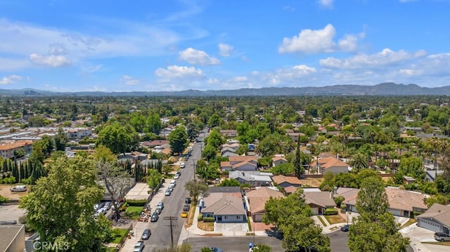7701 Baird Ave, Reseda, CA 91335 - aerial view of residential area with mountains