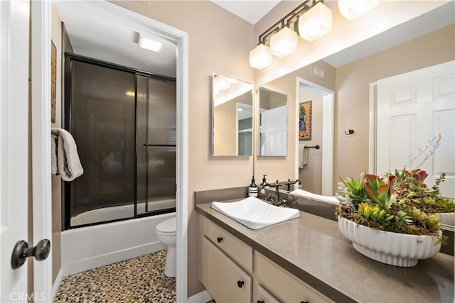 32070 Corte Bonilio, Temecula, CA 92592 - full bathroom with vanity and shower / bath combination with glass door