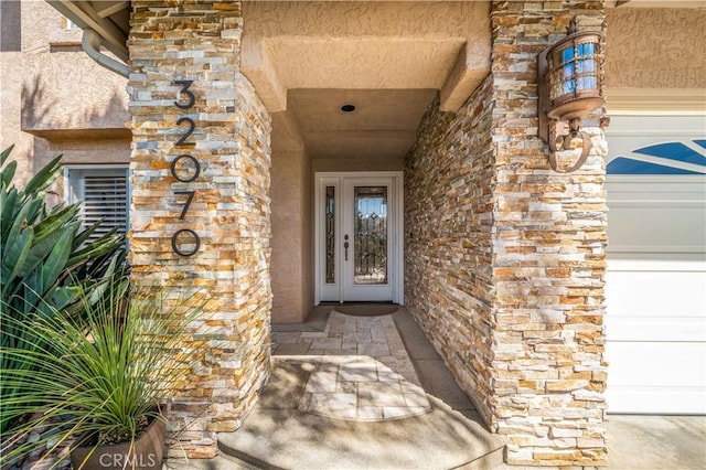 32070 Corte Bonilio, Temecula, CA 92592 - view of exterior entry featuring stone siding