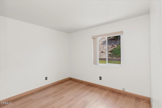 849 Plaza Cuernavaca Way, San Diego, CA 92114 - spare room featuring light wood-type flooring and baseboards