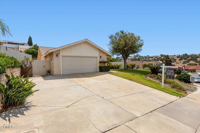 849 Plaza Cuernavaca Way, San Diego, CA 92114 - view of front of property with an attached garage, concrete driveway, and stucco siding