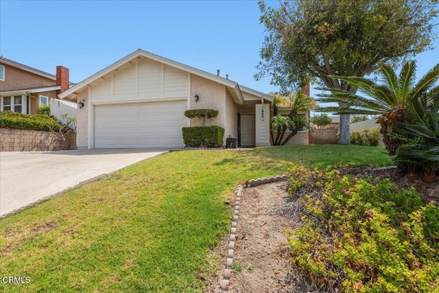 849 Plaza Cuernavaca Way, San Diego, CA 92114 - view of front facade with an attached garage, concrete driveway, and stucco siding