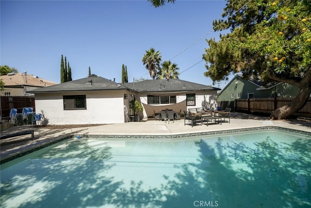 10654 Mcclemont Ave, Tujunga, CA 91042 - rear view of property with a patio area and stucco siding